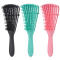 Black Color Ez Detangler Home Usage Hair Brush for Afro Hair